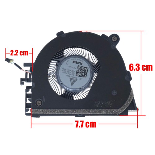 M03868-001 - Ventilador CPU HP EliteBook x360 830 G7 G8 | JVS Informática