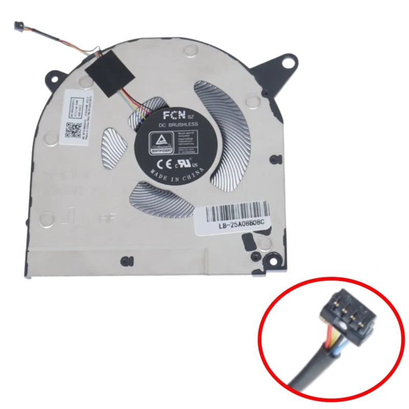 5F10S13972 - Ventilateur CPU pour Lenovo Legion S7-15ACH6 | JVS Informática