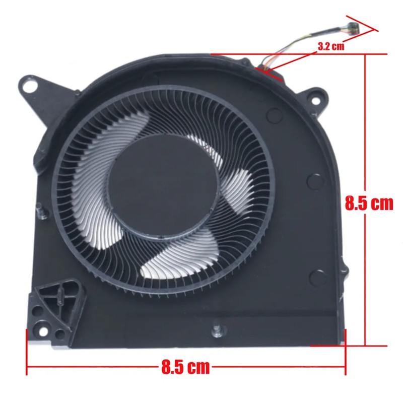 5F10S13972 - Ventilateur CPU pour Lenovo Legion S7-15ACH6 | JVS Informática