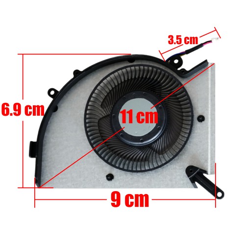 PABD1A010SHL - Ventilador CPU para MSI Stealth GS77 | JVS