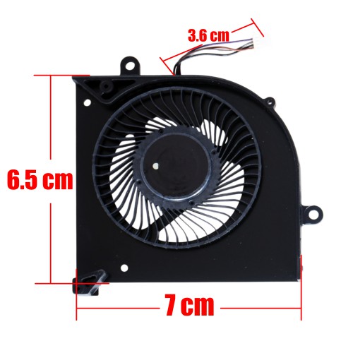 BS5005HS-U3I - Ventilador CPU para MSI Stealth 17M | JVS