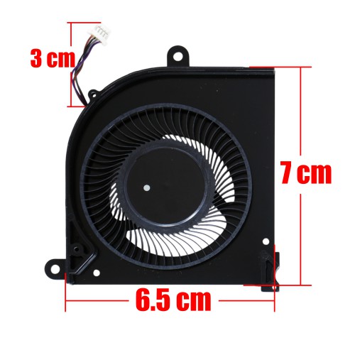 BS5405HS-U5Y - CPU Fan MSI Stealth 15M 12th Gen | JVS Informática