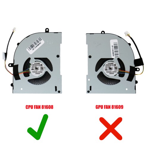 E32-2501540-A87 - Ventilador CPU para MSI Stealth 16 Studio | JVS