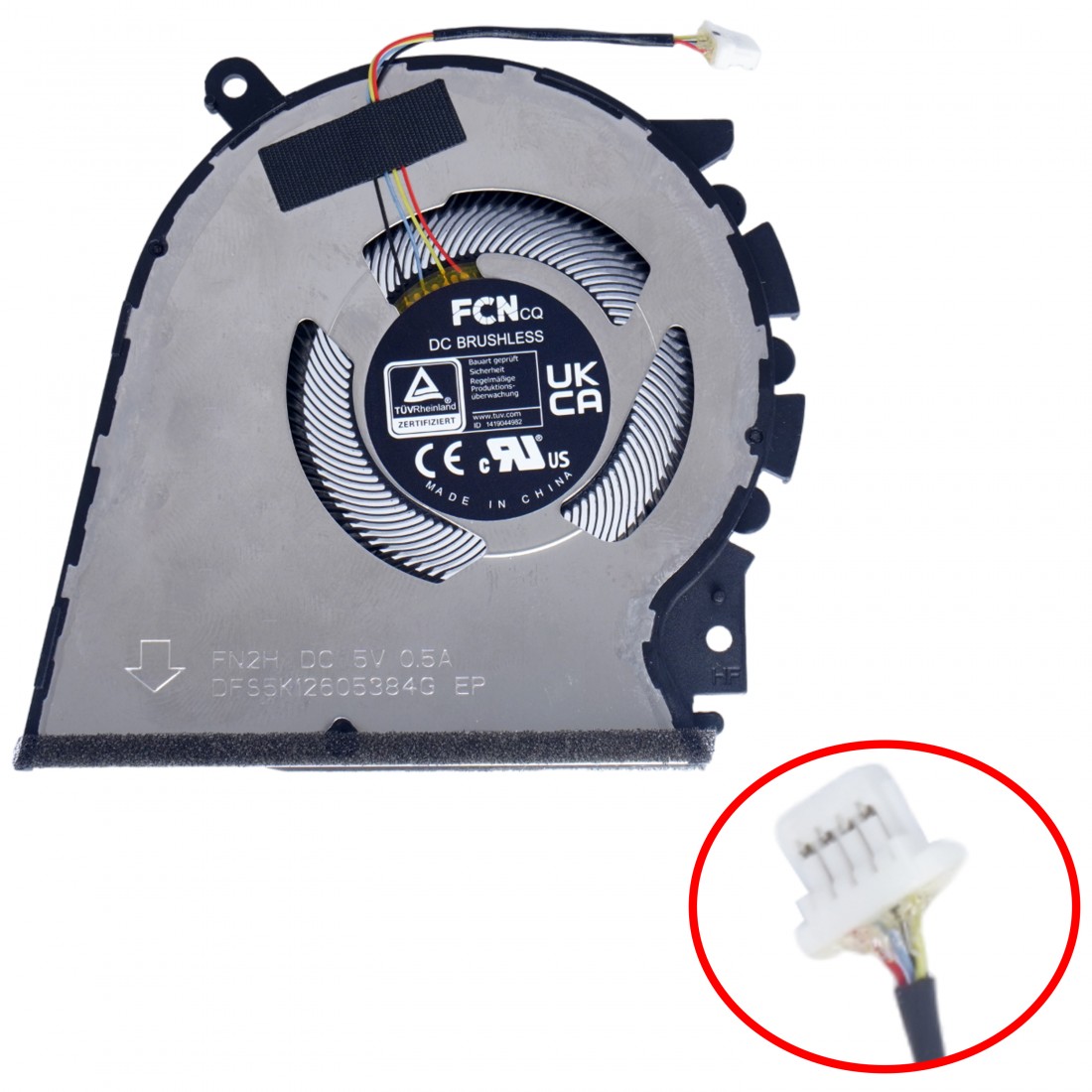 13NB0U40T03121 - GPU Fan for Asus Vivobook Pro | JVS Informática