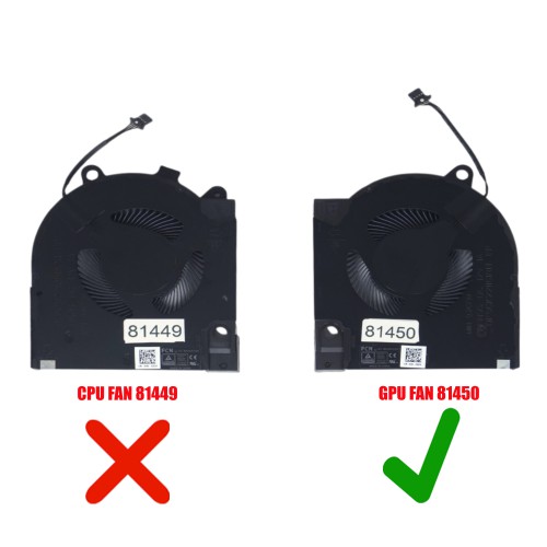 DFSCK22115181T - Ventilador GPU para Dell G15 5510 5511 | JVS
