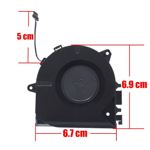 N13915-001 - Ventilador GPU para HP ZBook Power G9 G10 | JVS
