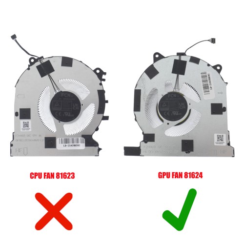 BAPB0810R2HY011 - Ventilador GPU para Lenovo ThinkBook 16p G5 | JVS