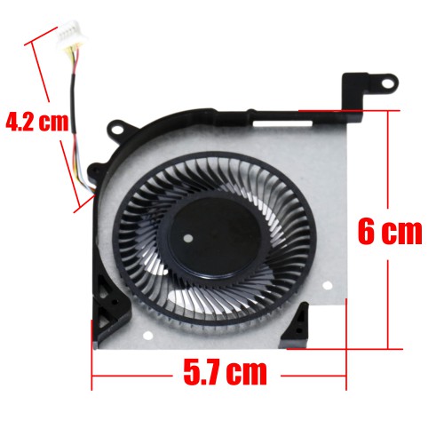 BS5405HS-U6Z - GPU Fan for MSI Prestige 14 AI Evo | JVS Informática