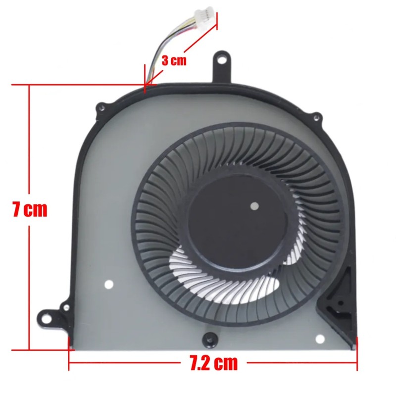 BS5405HS-U6Q - Ventilateur GPU pour MSI Prestige 16 AI Evo | JVS Informática