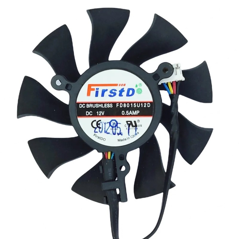 FD8015U12D - Ventilador GPU 75mm para Sapphire / XFX | JVS