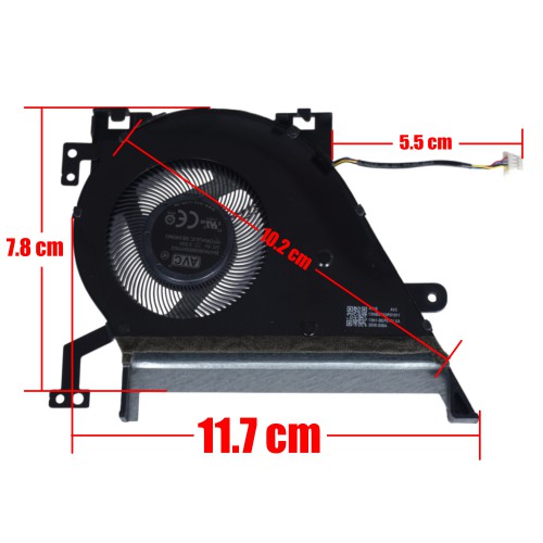 13NB0LM0P01011 - CPU Fan for Asus S531 S532 | JVS Informática