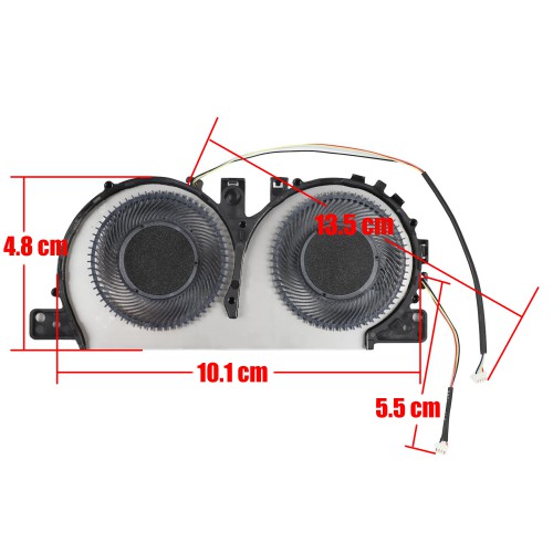 DFS1507053H0T - Fan for Lenovo Yoga C740-15 | JVS Informática
