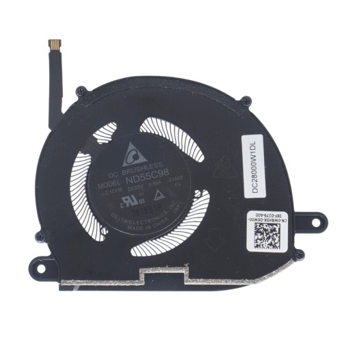 DC28000W1DL - Ventilador CPU Derecho Dell XPS 13 Plus 9320 | JVS