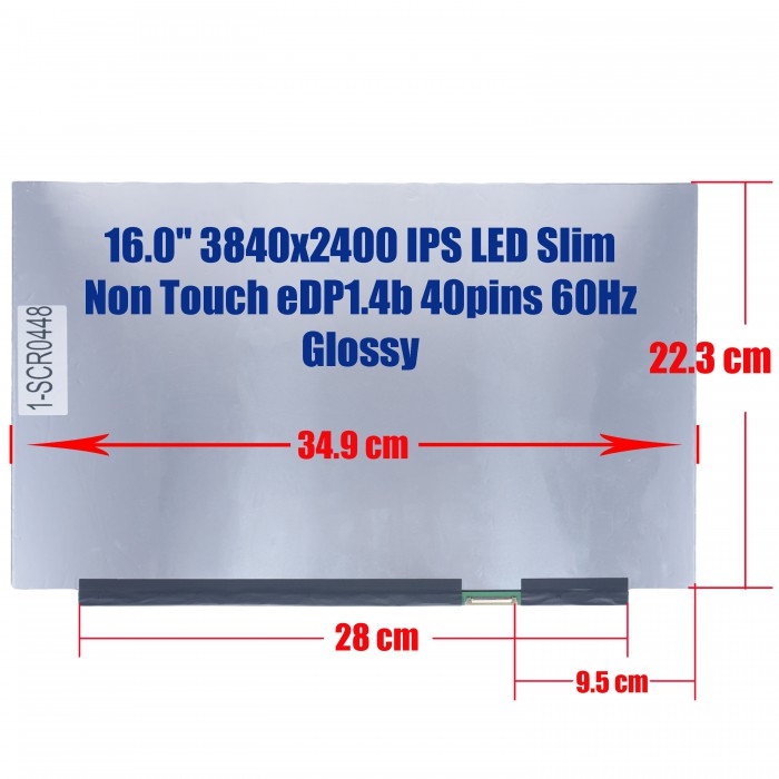 ATNA60YV02-0 - Pantalla OLED 16.0" 4K 3840x2400 | JVS Informática