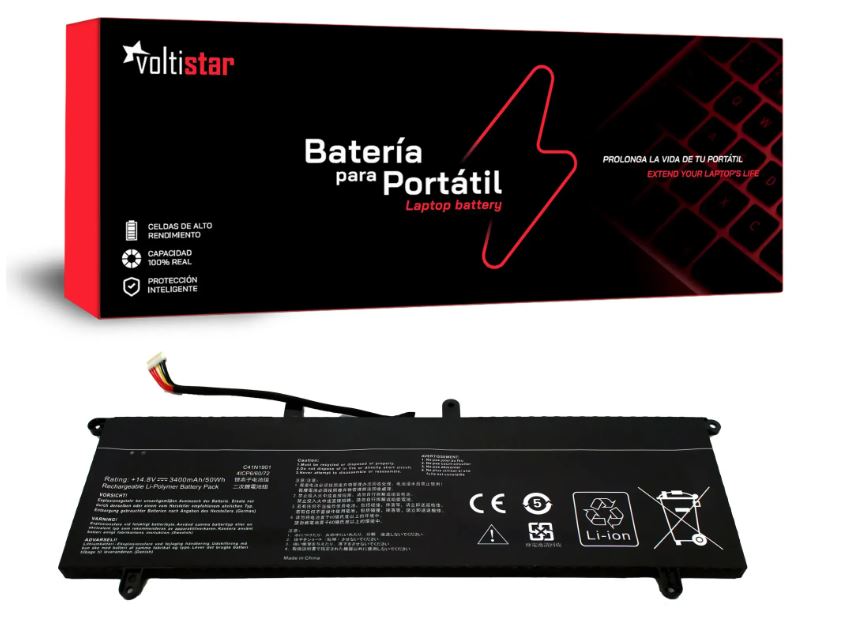C41N1901 - Batería para ASUS ZenBook Duo 14 UX481 | JVS