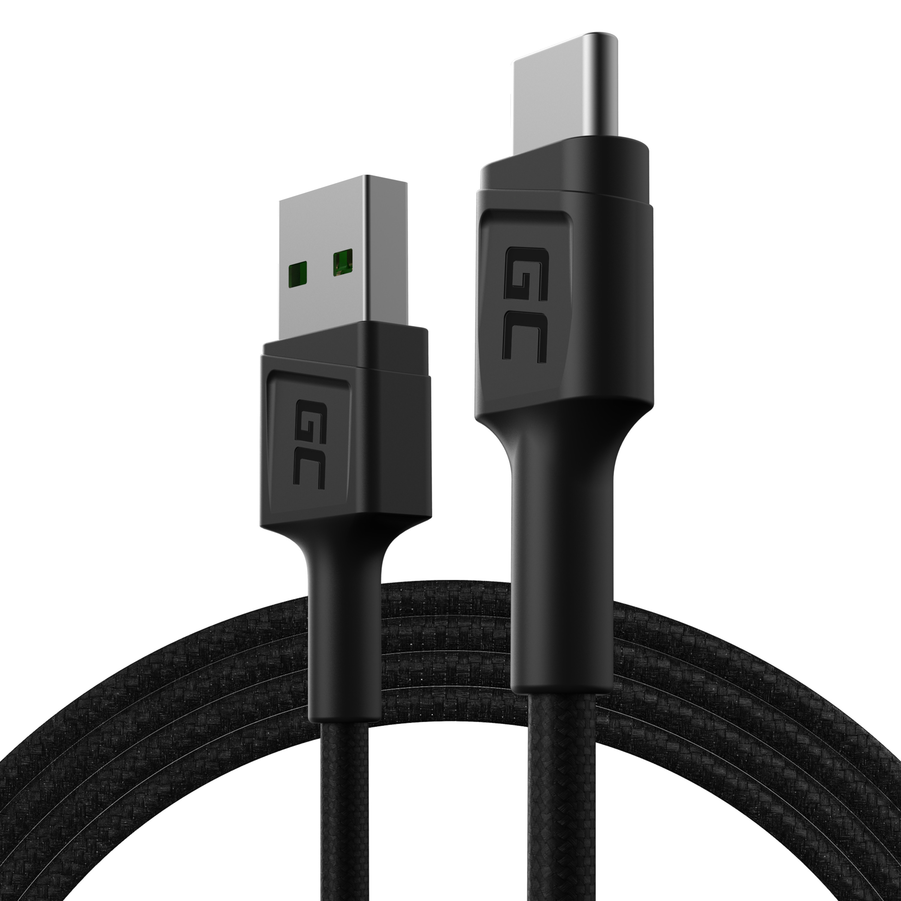 KABGC22 - Green Cell USB-A to USB-C 1.2m Cable QC 3.0 | JVS Informática