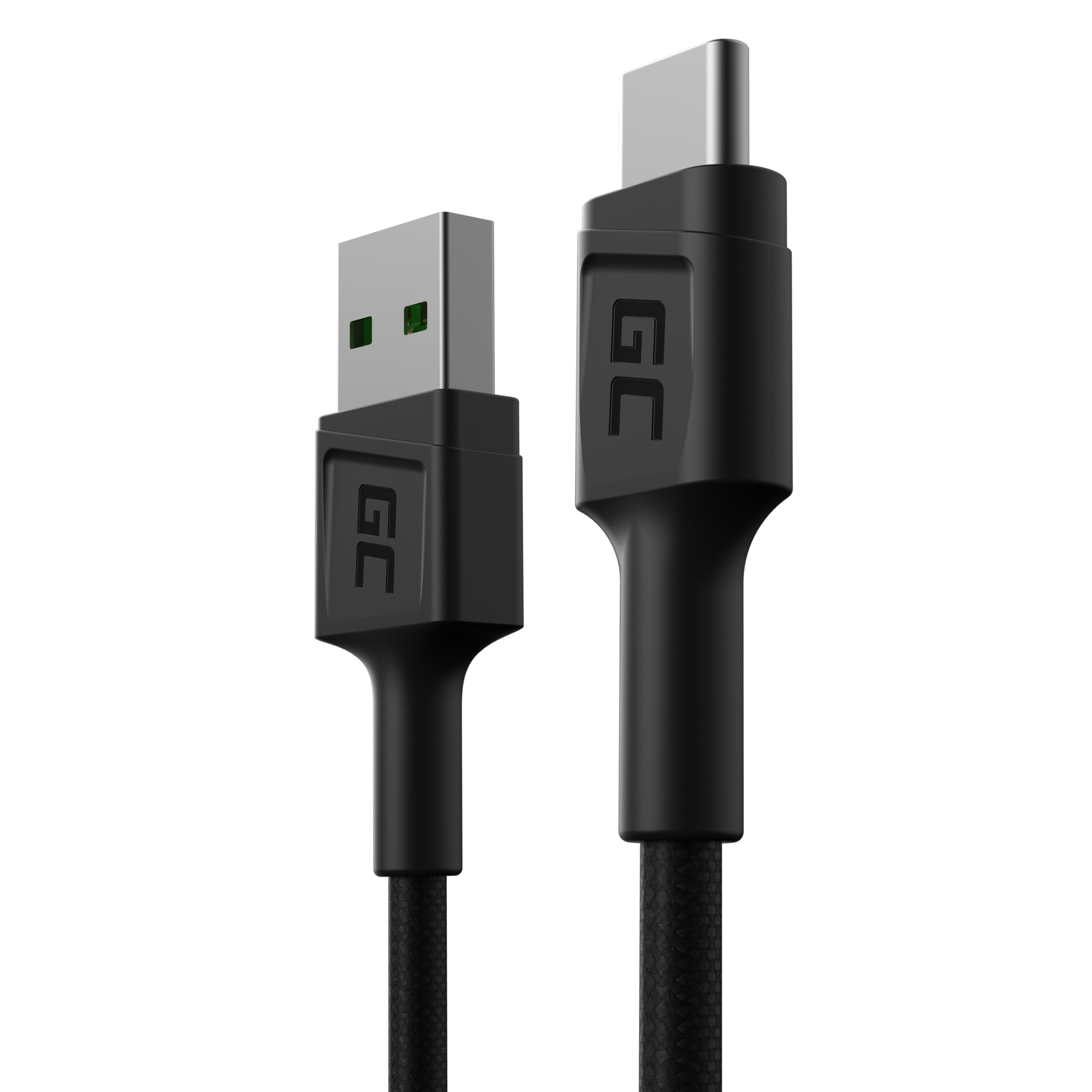 KABGC25 - Cable USB-C 30cm Green Cell Carga Rápida QC 3.0 | JVS