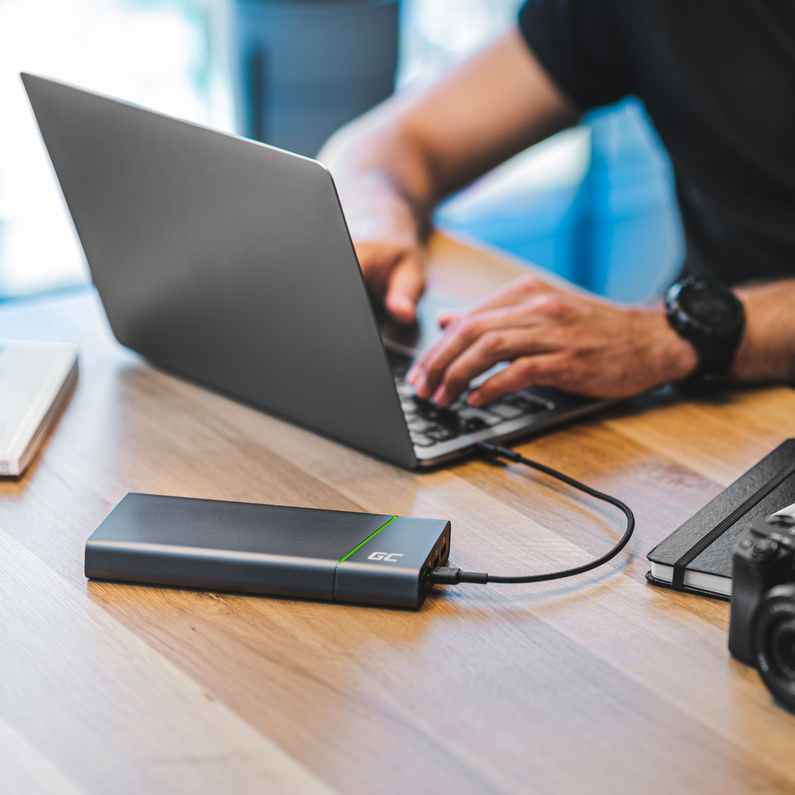 KABGC31 - Câble USB-C vers USB-C 60W Green Cell 30cm | JVS Informática