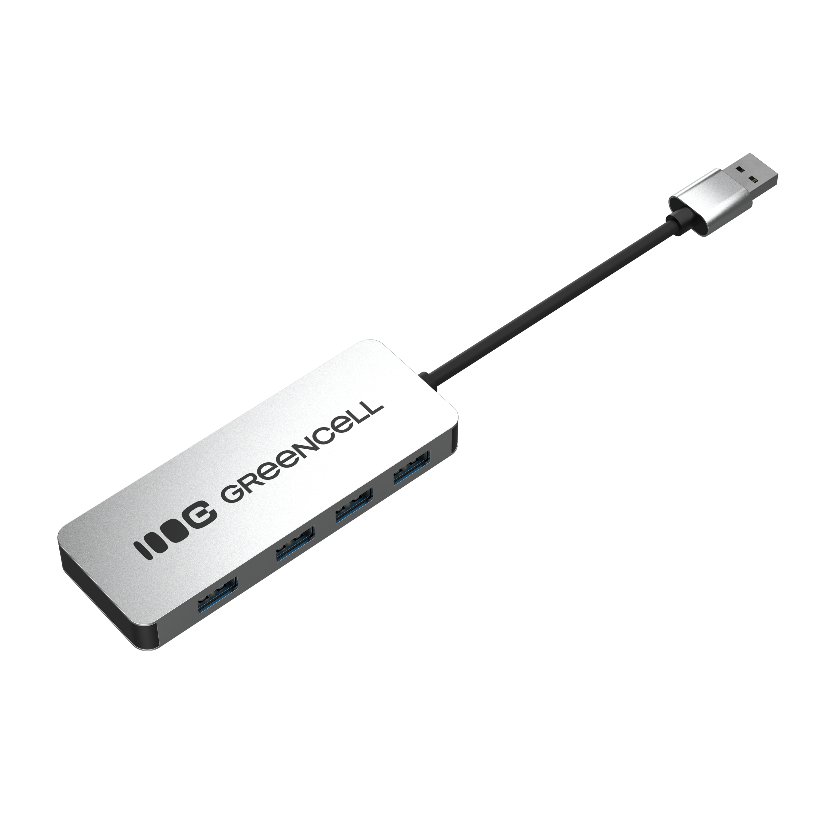 Green Cell 4-in-1 USB-A-Hub mit 4 USB 3.0-Anschlüssen | JVS