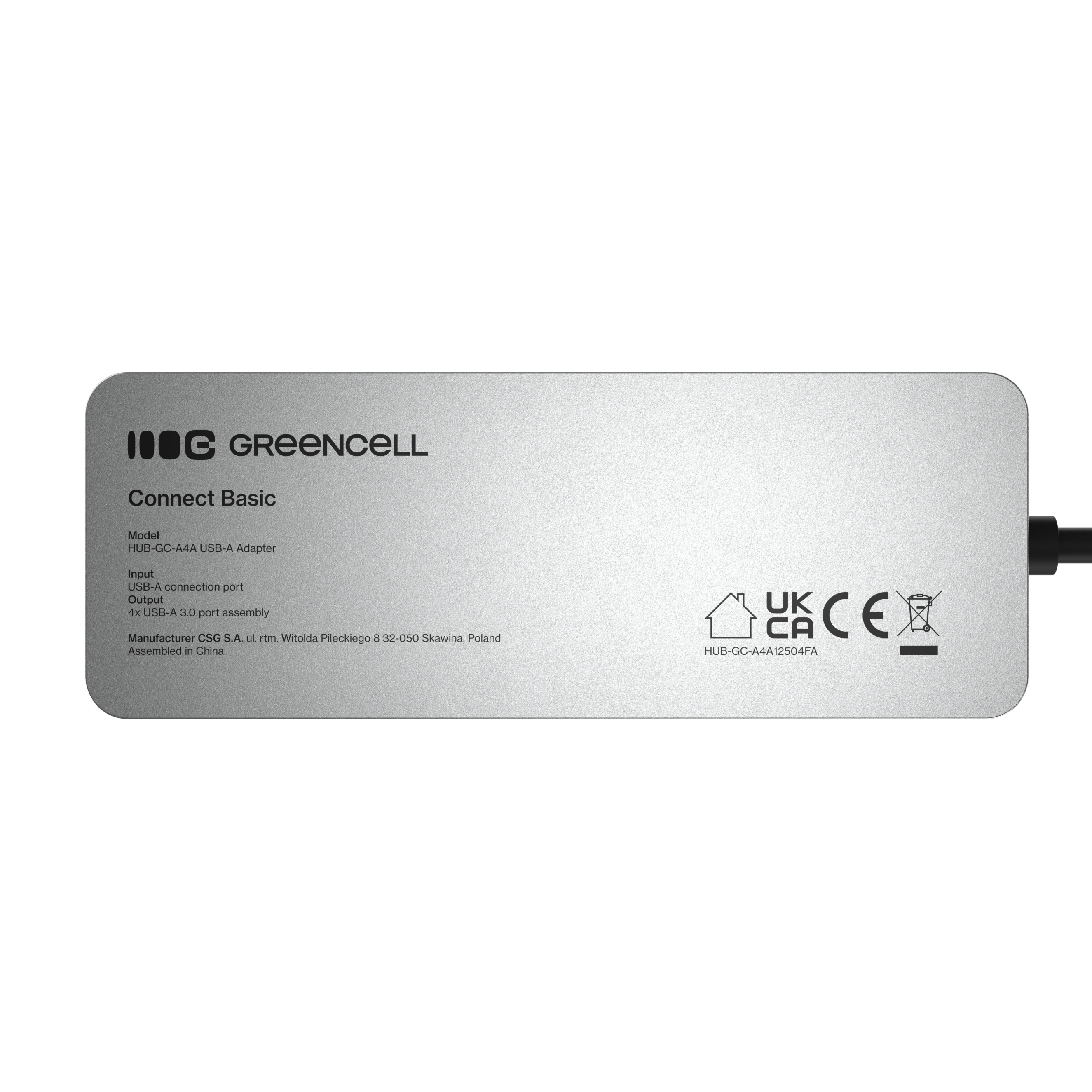 Green Cell 4-in-1 USB-A-Hub mit 4 USB 3.0-Anschlüssen | JVS