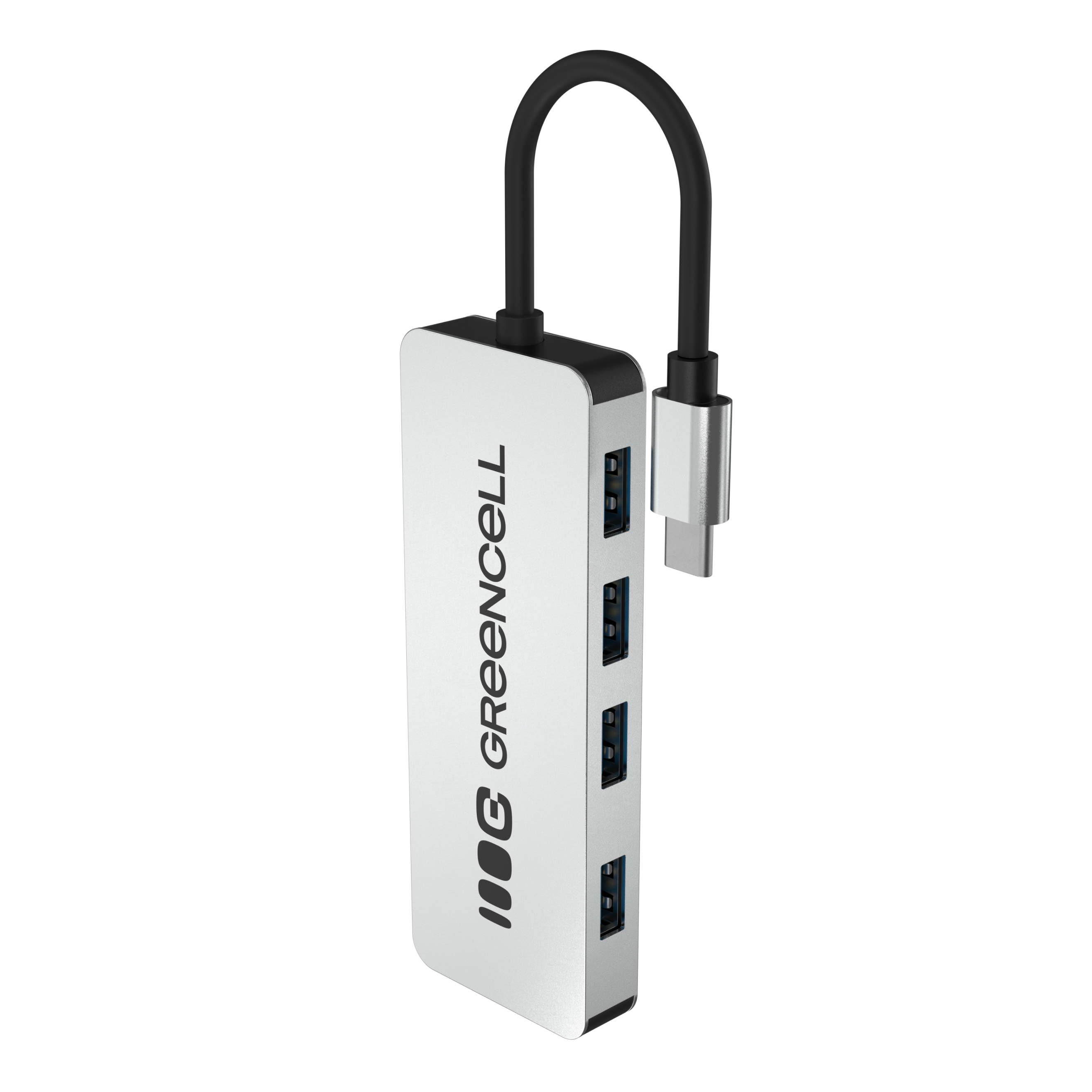 Hub USB-C Green Cell 4 em 1 para 4x USB 3.0 5Gb/s | JVS Informática