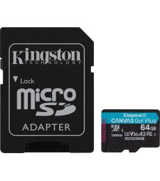 SDCG3/64GB - Cartão MicroSDXC Kingston 64GB U3 V30 | JVS Informática