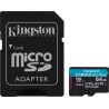 SDCG3/64GB - Carte MicroSDXC Kingston 64 Go U3 V30 | JVS Informática