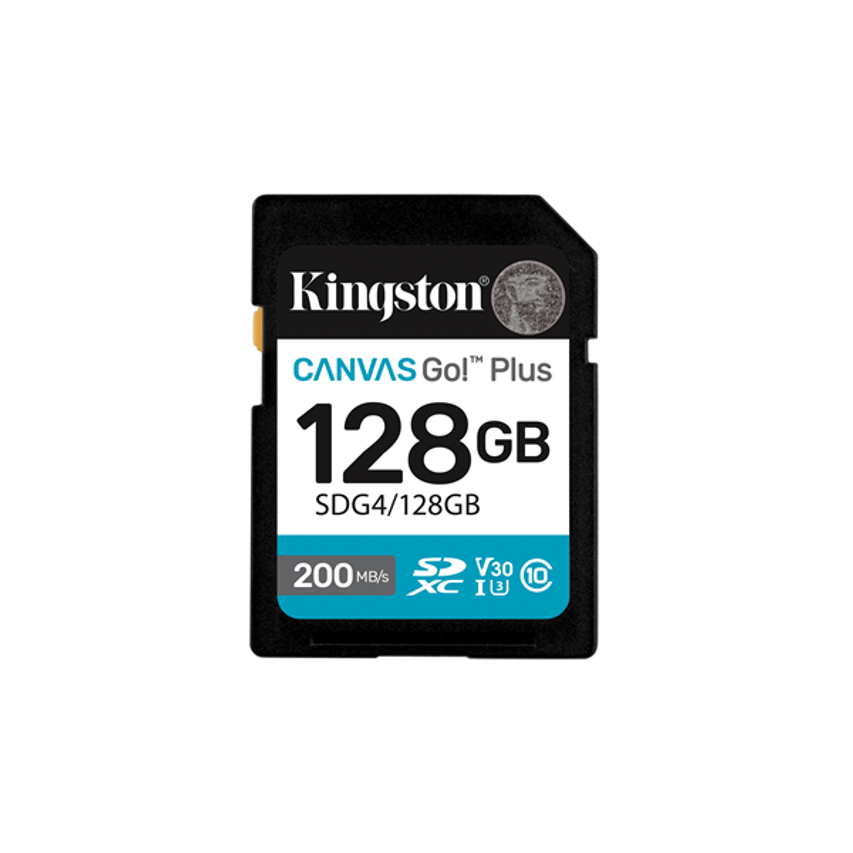 SDG4/128GB - 128GB Kingston Canvas Go! Plus SDXC Card | JVS Informática