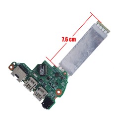 827032-001 - Placa I/O USB Audio HP ProBook 450 G3 | JVS