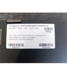laptop Lenovo ThinkPad X13 Yoga G2 - i5-1145G7, 16GB RAM, 512GB SSD - Usado Funcional