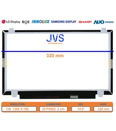 LP140WHU(TP)(B3) - 14.0" HD Laptop Screen | JVS Informática