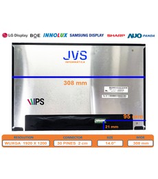 LP140WU4(SP)(B1) - 14.0" FHD+ LG Display Screen | JVS