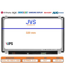 B140HAN01.5 - 14.0" FHD IPS Matte Screen 30-pin | JVS Informática