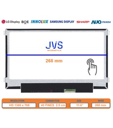 B116XAK02.0 - 11.6" HD IPS Touch Screen | JVS Informática