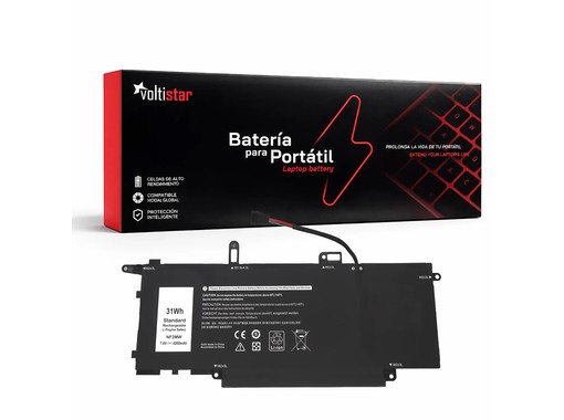 NF2MW Battery for Dell Inspiron 7400 and Latitude 7400 / 9410 Laptop
