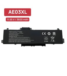 Bateria AE03XL para portátil HP 14-EM, 15-FD e 250 G10