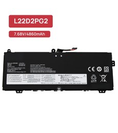 Batterie L19M4PG2 pour ordinateur portable Lenovo IDEAPAD FLEX 5 et THINKPAD C13 YOGA