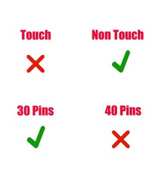 Bildschirm-Flexkabel C74VW für Dell Alienware m18 R1 und R2 mit 30 Pins