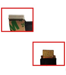 Câble Flex d'Écran DDXW1DLC310 pour HP ZBook 17 G5 40 broches