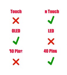 Video-Flexkabel DC02C016C10 für HP Envy 14-FC 14-FA mit 40-Pin-Anschluss für OLED-Bildschirm