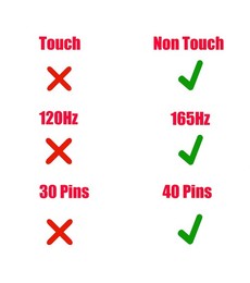Cabo Flex de Ecrã 50.QNAN7.005 para Acer Nitro V 15 ANV15-51
