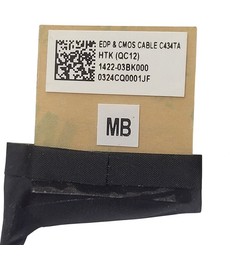 Câble Flex d'Écran 1422-03BK000 pour Asus Chromebook C434T C434TA 30 broches