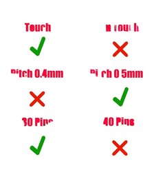 Cable Flex de vídeo LCD HQ21311251000 para Asus ExpertBook B3 Flip B3402F 30 pines