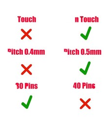 Video-Flexkabel 14005-04900000 für Asus ExpertBook B5404 Laptop