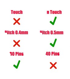 Bildschirm-Flexkabel 14005-03990000 für Asus ExpertBook BR1100 Nicht-Touch