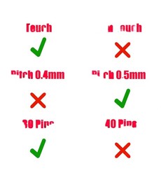 Câble Flex d'Écran HQ21310918000 pour Asus Chromebook 11 CR1 CR1100 Tactile 30 broches