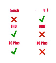 Video-Flexkabel DC02C016N10 für HP Pavilion 16-AF 16-AG 30 Pins