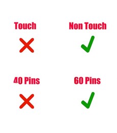 Videoflexkabel M81698-001 für HP Envy All-in-One 34-C0 60 Pins