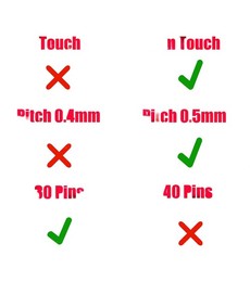 LCD-Video-Flexkabel DD01G2LC120 für HP Chromebook 11 Fortis G10 G1i