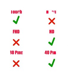 Videoflexkabel DD0U33LC210 für HP Pavilion TouchSmart 14-B 14T-B 40 Pins